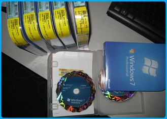 original windows 7 Professional 32bit x 64 bit Retailbox windows 7 software with COA sticker