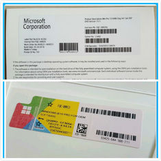 Multi lanuage Microsoft Windows 10 Pro Software , Win10 pro DVD OEM COA  license