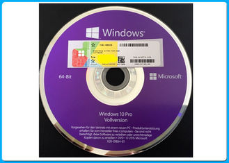 Win Pro 10 64Bit Microsoft Windows 10 Pro Software DVD COA key 100% অনলাইন অ্যাক্টিভেশন